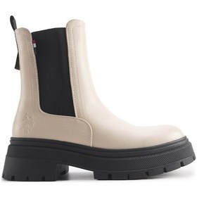 Resim U.s. Polo Assn. Illy 4pr Bej Kadın Chelsea Bot Bej 