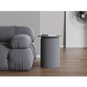 Resim Echo Furniture Seton Açık Platin Gri Sehpa 55 cm 