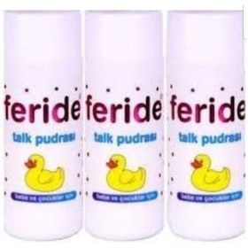 Resim Feride Talk Toz Bebek Pudrası 75gr X 3 Adet 