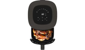 Resim Blaupunkt D6550 Taste Master Tek Hazneli Dokunmatik 5.5 Litre Air Fryer Fritöz 1700W Gri 