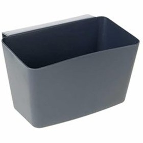 Resim Genel Markalar Org-50 Dolap Kapağına Asılabilir Pratik Çöp Kutusu - Tezgah Üstü Çöp Kovası Antrasit 