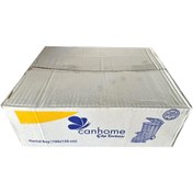 Resim Canhome 240 Litre Siyah Hantal Konteyner Çöp Torbası - 100 X 150 Cm. - 600 Gr. - 10 Adetlik 10 Rulo 