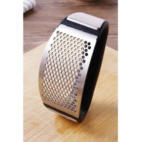 Resim Yeni Sarımsak Ezici Paslanmaz Çelik Garlic Press 