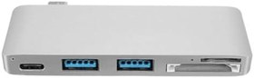 Resim Coofbe 5in1 100W Type-C Dönüştürücü Çevirici Hub Type-C Usb Tf Sd Kart Dosya Aktarımı Type C To Usb 