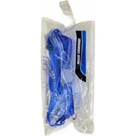 Resim MCM Group Silikon Yüzücü Gözlüğü Şeffaf Taşıma Çantalı + Kulaklık Hediye - RH7100 (Lisinya) 