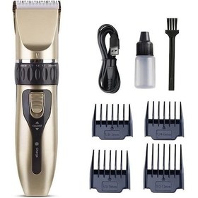Resim Soulader Profesyonel Evcil Hayvan Tıraş Makinesi - Köpek Ve Kedi Saç Kesme Makinası, Teddy Kuaförü İçin Elektrikli Saç Kırpma Aparatı, Patlak Tüy Temizleme Aleti 