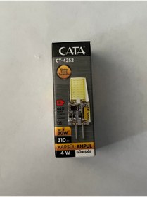 Resim Cata Ct-4252 Kapsül Ampul 4w Günışığı G4 Duy 