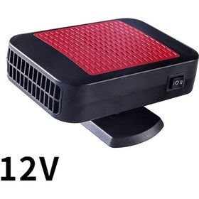 Resim Springsun Sınır Ötesi Yeni Kullanışlı 12v 24v Araç Isıtıcısı Araç Buz Çözücü Ve Kar Isıtıcısı Buğu Çözücü 12v Kırmızı 