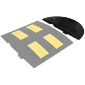 Resim İlgi Trafik Hız Kesici Yönetmeliği Kauçuk Şaseli Yol Kasis Hız Kesici Kasis Kapağı 250x500x45mm 