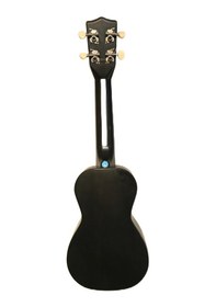 Resim Rio Kompozit Mavi-siyah Ukulele Kılıf+Pena+Metot 