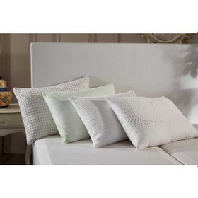 Resim Bambu Yastık Alezi Fermuarlı Yastık Kılıfı 50x70 Cm - 1 Adet 