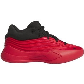 Resim Adidas Dame X J Çocuk Basketbol Ayakkabısı Jp8639 Siyah-kırmızı 