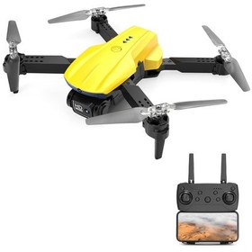 Resim Honmex S9 İki 480p Kameralı Engellere Kaçınan Drone Sarı-tek Pil , Tek Tuşla Kalkış/iniş, 360 Yuvarlanma, Geri Dönüş Modu 