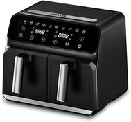 Resim Rexon Dual-Cooker Air Fryer, 8L (4+4) Çift Sepetli, Yağsız Pişirme, Siyah 