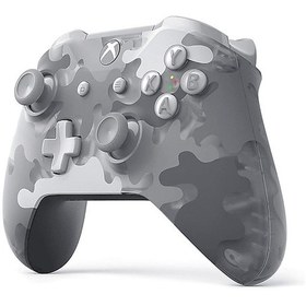 Resim Microsoft Xbox Wireless Controller Arctic Camo Oyun Kolu Gri 