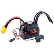 Resim Leezsing 80a Esc Bec Xt60 Fişli 2-3s Lipo Su Fırçasız Esc 1/10 1/8 Rc Araba Arazi Paletli Araba Elektronik Hız Kontrol Cihazı 