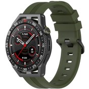 Resim Sones Coros Apex 46mm/apex Pro / Ticwatch Pro 3 22mm Dikey Düz Renk Silikon Saat Kordonu 