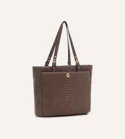 Resim Minore Vizon Y. Deri Gold Bebek Çantası 