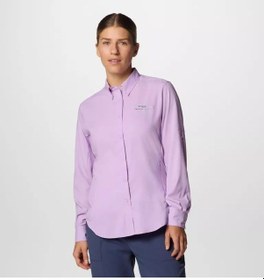 Resim Columbia Womens Tamiami Iı Ls Shirt Kadın Uzun Kollu Gömlek Fl7278 Mor 