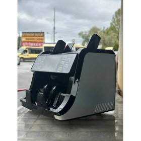 Resim A15 Tl / Euro Üsten Beslemeli Kağıt Para Sayma Makinesi 