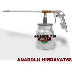 Resim Asturo Havalı Mazot Tabancası 1000 Ml 