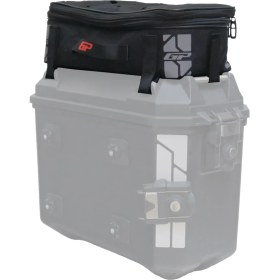 Resim Gp Kompozit KMSC06 Universal Motosiklet Yan Çanta Üstü Kumaş Çanta Siyah 