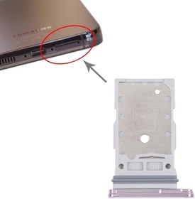 Resim Samsung S23 Uyumlu Sim Tepsisi Sim Kart Yuvası Pembe 