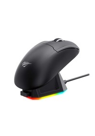 Resim Havit Gamenote MS979WB RGB Wireless Lazer Oyuncu Mouse + Şarj İstasyonu 