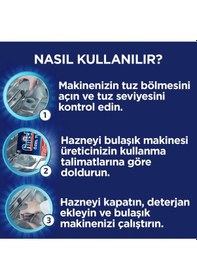 Resim Finish Bulaşık Makinesi Tuzu 4x1500gr 