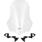 Resim GP KOMPOZİT Gp Kompozit Ön Siperlik Cam Şeffaf 49cm Mondıal Drıft 125 L 2011-2023 