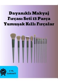 Resim Mey İthalat Toz Ve Krem Ürünler İçin Güçlü Tutucu Yumuşak Kıllı Makyaj Fırça Takımı 13 Parça 28901627 
