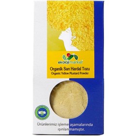 Resim EKOLOJİ MARKET Sarı Hardal Tozu 35g 