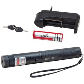 Resim Luz&pos Şarjlı Yeşil Lazer Yakıcı Pointer 15 Km Lazer 1000 Mv Çok Renkli 