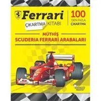 Resim Müthiş Scuderia Ferrari Arabaları - Ferrari Çıkartma Kitabı 