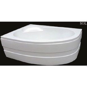 Resim Alika 140 x 95 CM Asimetrik Jakuzi Küvet Hidromasaj Sağ Asimetrik Sistem-2 6+8 Jet 