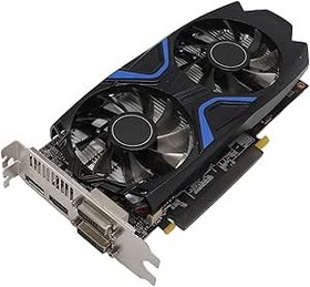 Resim GTX1050TI 4GB Grafik Kartı, GDDR5 128 Bit GPU PCIE 3.0 16x Oyun Video Kartı, 2 Fan Soğutma HDMI DVI-D DP bağlantı noktası Ile Oyun kartı 