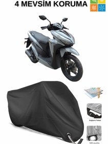 Resim AutoEN Csn Motor Felıcıty Çanta Ve Kilit Uyumlu Su Geçirmez Motosiklet Brandası-siyah 