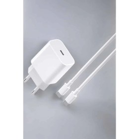 Resim Renas Store Mey Ithalat® Ios Uyumlu Type-C Girişli Hızlı Şarj 15/15 Pro Max Adaptör ve Kablosu 