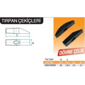 Resim Kanca Tek Taraflı Tırpan Çekici 500 gr 