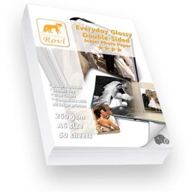 Resim Rovi Everyday Parlak Çift Taraflı Fotoğraf Kağıdı 260Gsm 50Yp A6 