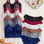 Resim Altı renkli kombinasyonlu Lei rahat iç çamaşırı seti 