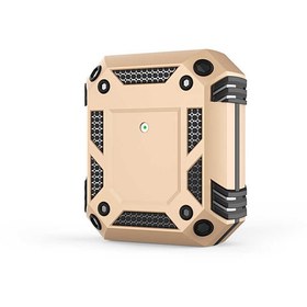 Resim Airpods Uyumlu Kılıf Zore Airbag 15 Kılıf-Gold Gold 