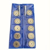 Resim 12 adet 20mm Mini Elmas Kesme Disk Seti - Dairesel Testere Bıçakları, Taşlama Tekerlekleri vb. Kullanarak Döner Aksesuarlarınızı Geliştirin, Elmas Kesme, Oyma, DlY Üretim ve Diğer Kesim İşleri İçin Kullanılabilir 