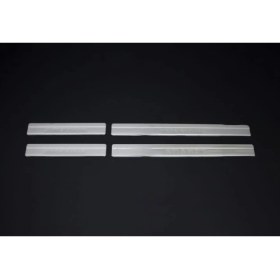 Resim Kumraldede Kapı Eşiği Krom 4 Parça Amarok Pikap 2010 ve Sonrası Modeller Için 