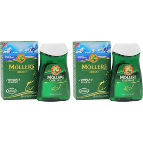 Resim Möllers Omega 3 Takviye Edici Gıda 60 Yumuşak Kapsül 2 Adet 