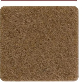 Resim Mobilya Keçesi,kendinden Yapışkanlı Zemin Koruyucu Kahverengi (30X30MM) 