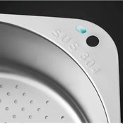 Resim Hightower 1 Adet 304 Paslanmaz Çelik Gümüş Rengi Lavabo Filtresi Sebeke Tıpa Mutfak Gadgets 