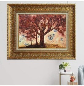 Resim Altın Çerçeveli Tablo L1393 