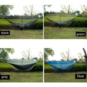 Resim Gri Açık Hafif Seyahat Taşınabilir Ayırma Asılı Cibinlik Kamp Hamak İçin Bugs Net Gri 