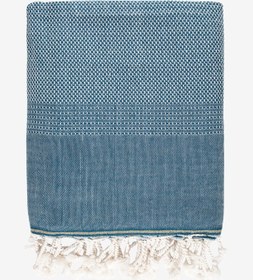 Resim Tan Dokulu Peştemal Petrol Yeşili - Petrol Yeşili / 100x175 